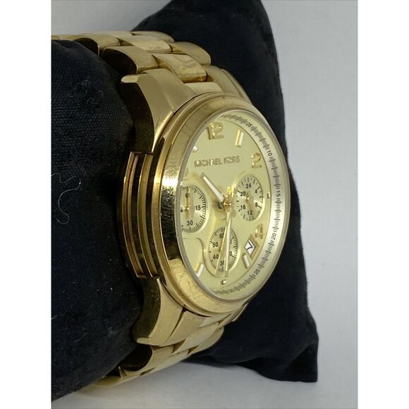 Michael Kors Runway MK5055 Womens Stainless Steel Analog Dial Quartz Watch MP843 - Picture 5 of 12